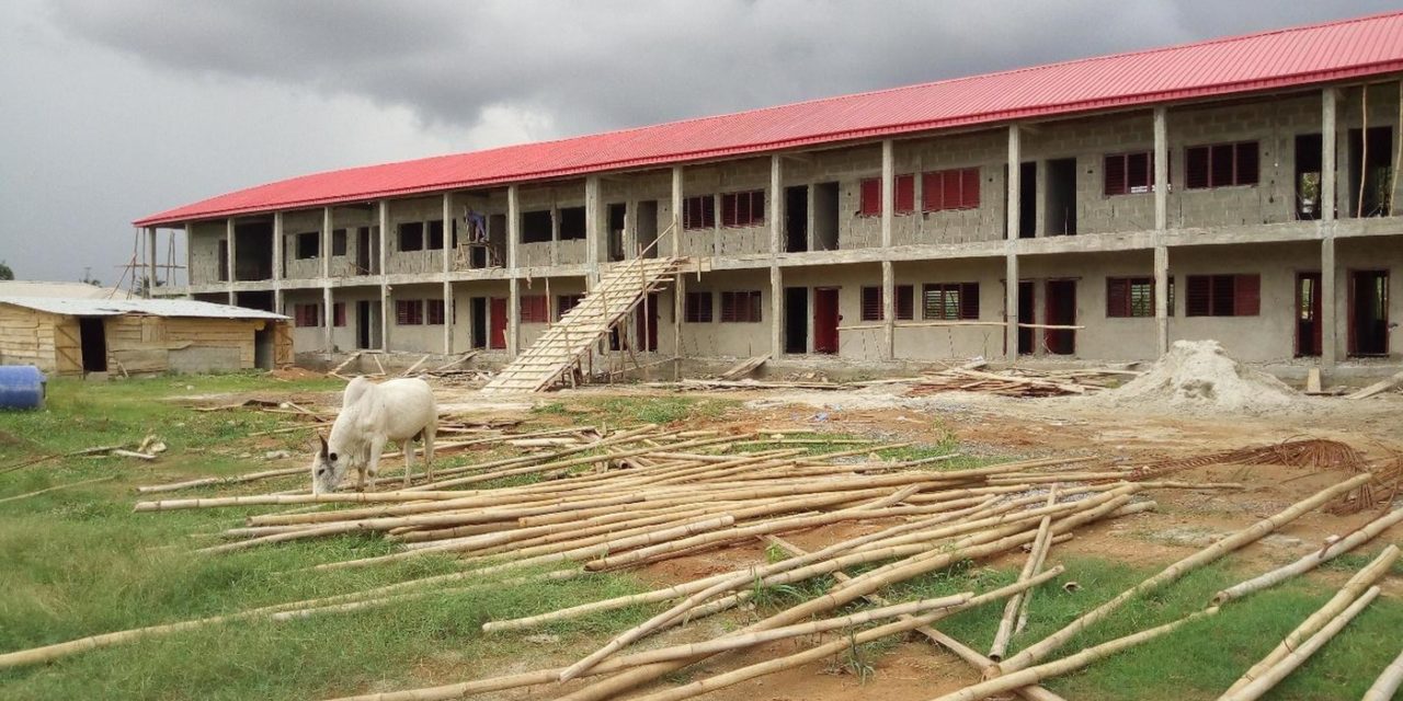 #ConstructErikorodu – Tracking the Construction of a Block of 13 Classrooms, H/T Office, Asst H/T Office, Store and Toilet With Firefighting and Fire Alarm at African Church Primary School, Erikorodu, Ikorodu